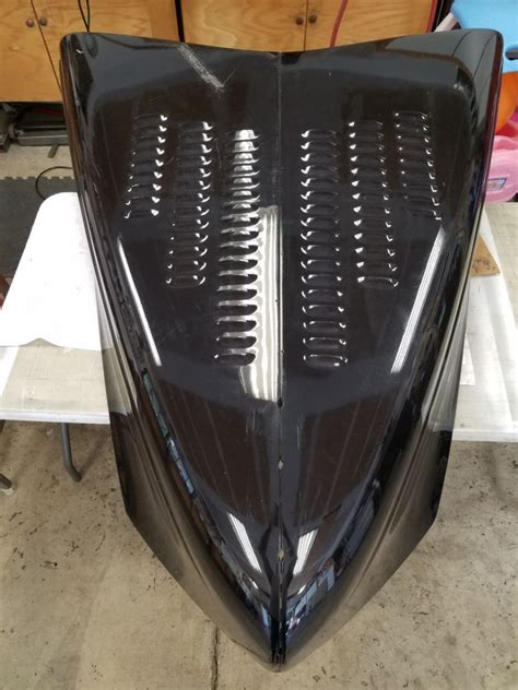 1939 Ford Custom Louvered Hood Ready To Install Or Repaint To Match