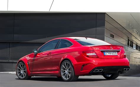 2012 Mercedes Benz C63 AMG Coupe Black Series First Look Automobile