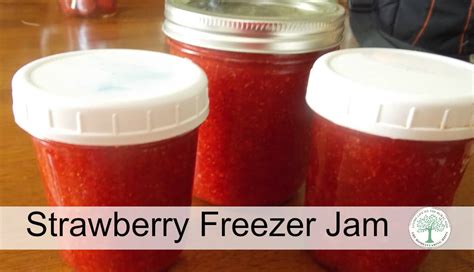 How To Make Strawberry Freezer Jam