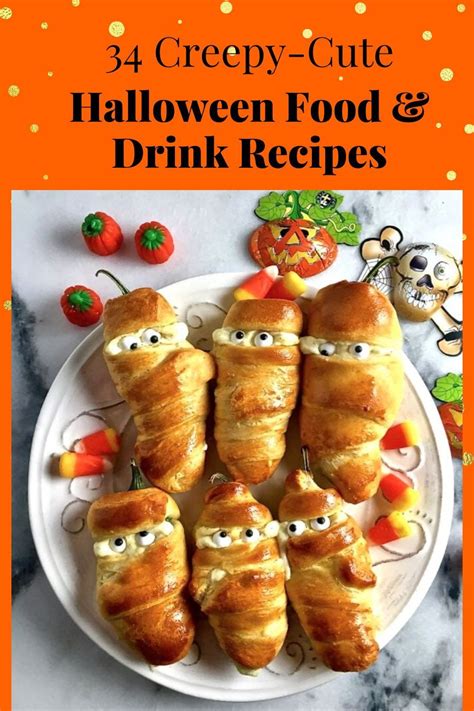 Throw The Most Hauntingly Delicious Halloween Party With These Creepy Cute Recipes Easy