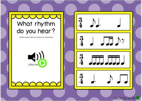 Music Distance Learning Boom Cards Rhythmic Dictation Level 5b Tpt