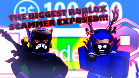 The Biggest Roblox Scammer Exposed Stickmasterjoel Youtube