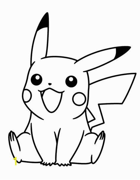Baby Pikachu Coloring Pages