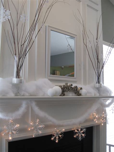 See more ideas about mantel, mantel decorations, winter decor. That Mommy Blog: My Snowy Mantel