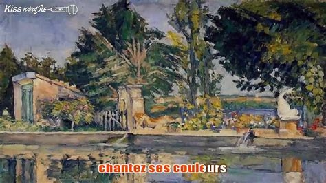 Karaoke France Gall Cézanne Peint Vidéo Dailymotion