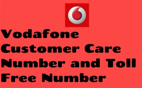Maharashtra And Goa Vodafone Customer Care Number And Toll Free Number