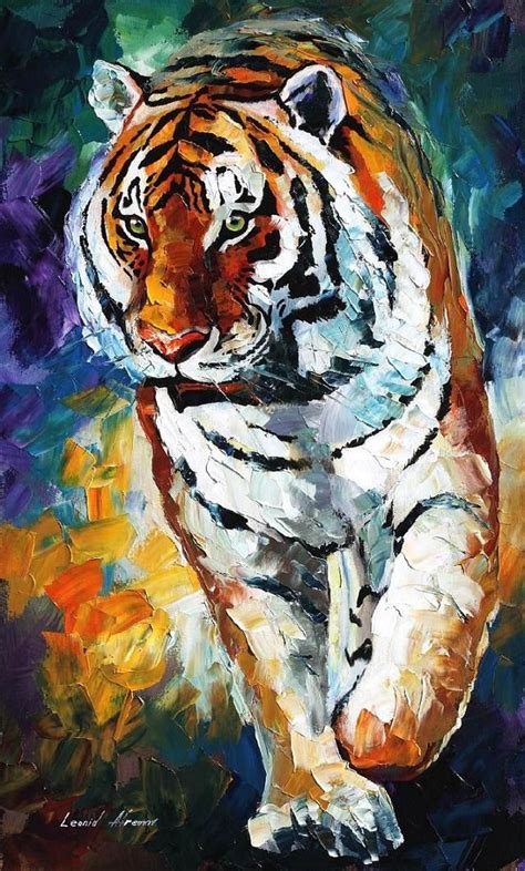 Tiger Painting Oil Painting On Canvas Painting Drawing Canvas Art