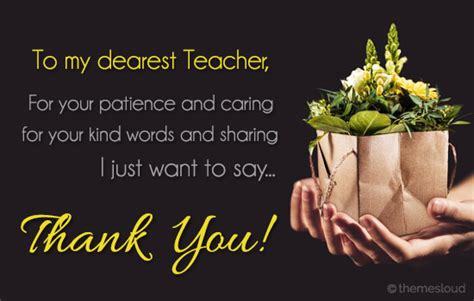 Just Want To Say Thank You Teacher Free Teachers Day Ecards 123