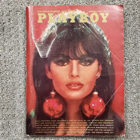 Playboy Magazine December Centerfold Intact Vintage Historic Collectible Picclick