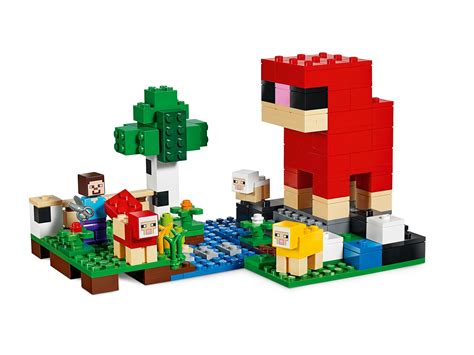 Ans 21153 Lego Minecraft La Laine Farm Aventures Building Set 260