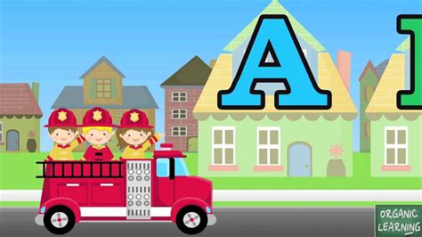 Join our fire fighter rescue team in their big red fire truck as we sing the firefighters song! ABC Firetruck Song for Children Fire Truck Lullaby Nursery Rhyme in 1080 HD | song for children ...