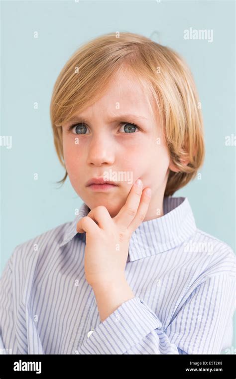 7 Year Old Boy Stock Photo Alamy