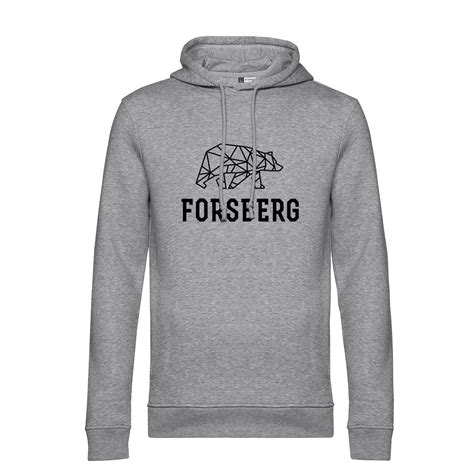 A boxy oversized tee in beige featuring a mini elephant logo, round neckline and short sleeves. FORSBERG Covidson Hoodie mit Logo | Forsberg.works