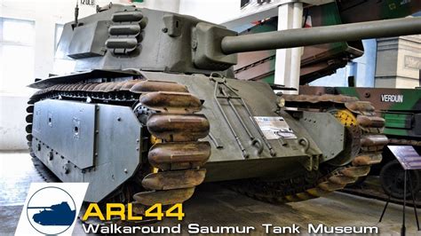Arl 44 Walkaround Saumur Tank Museum Musée Des Blindés Youtube
