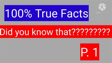 100 True Facts M W Did You Know General Knowledge NTS PPSC