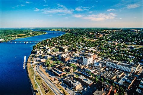 Best Cities To Live In New Brunswick Canada Worldatlas