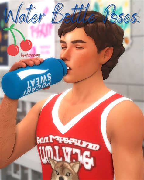 The Sims 4 Drink Bottle Poses Best Sims Mods