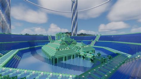 Survival Ocean Monument Base A Follow Up On My Old Post Rminecraft
