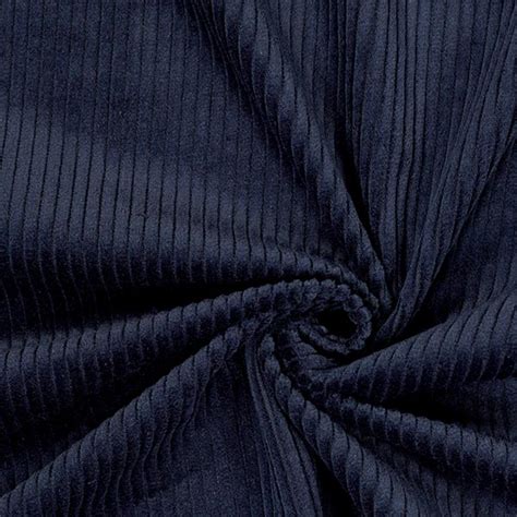 Monochrome Large Corduroy Navy Corduroy Fabricsfavorable Buying At