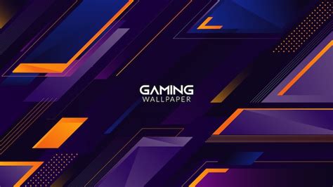 Gaming Background For Offline Twitch Stream Abstract Futuristic