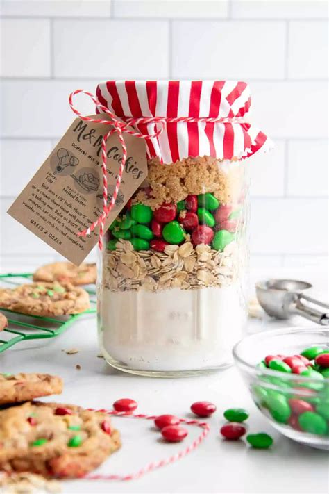 Mandm Cookie Mix In A Jar—easy Christmas Food T Wholefully Recipe