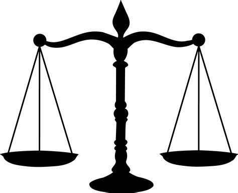 Scale Of Justice Clipart Best