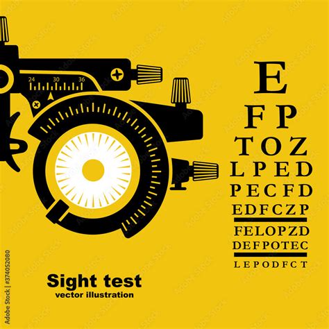 Sight Test Diagnosis Of Vision Eye Test Frame Vision Test Check