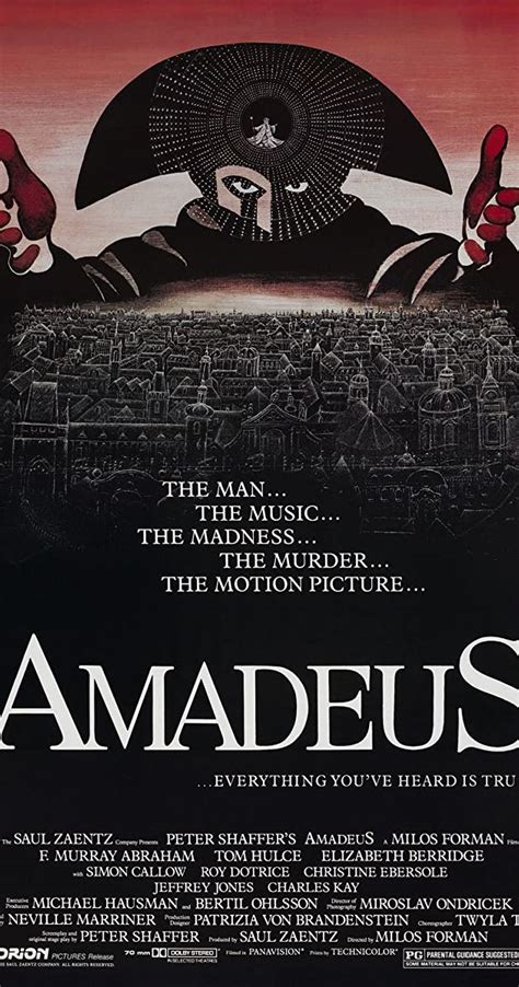 Amadeus the incredible story of genius musician wolfgang amadeus mozart, told in amadeus 1984 hd. Amadeus (1984) - IMDb