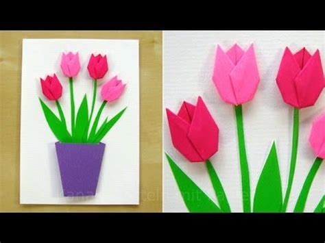 Sammlung von fabienne • zuletzt aktualisiert: Basteln mit Papier: Blumen als Ideen zum Muttertag basteln ...