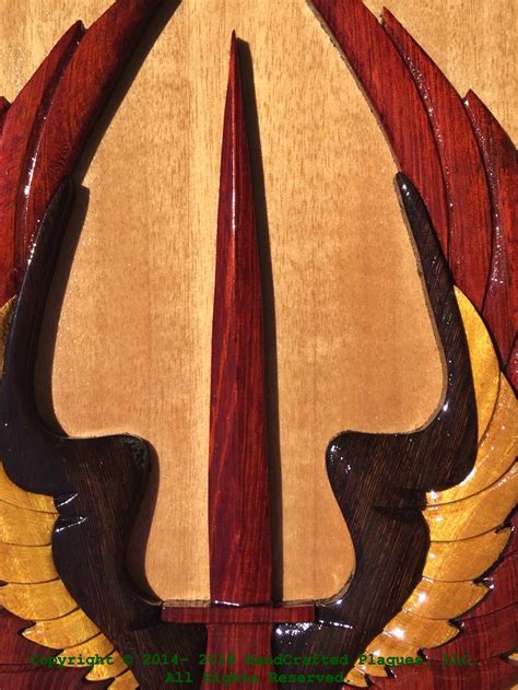 Arsoac Emblem 160th Soar Emblem Wood Art Plaque Etsy