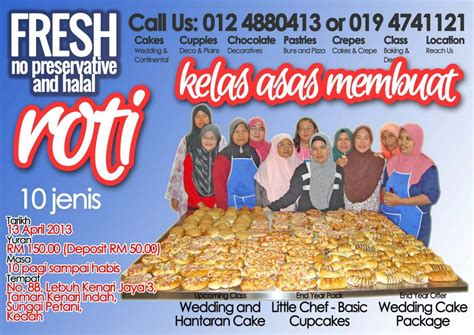 Ground floor, village mall, jalan legenda 1, legenda heights, sungai petani 08000 malaysia. Krazy Cakes (Homemade Cakes Sungai Petani): Kelas roti dan ...
