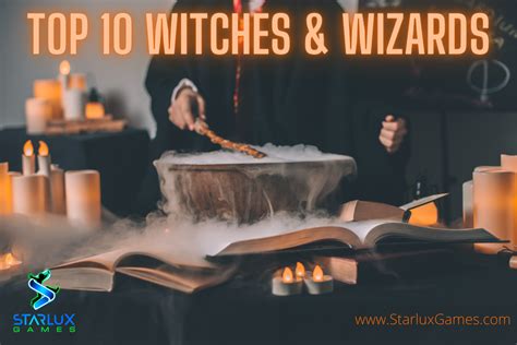Starlux Games Top 10 Witches And Wizards