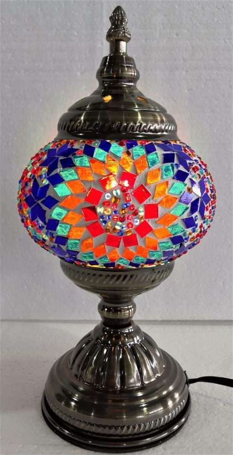 Turkish Mosaic Lamp Multicolour Carolina Trading