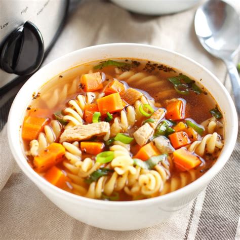 Best Ever Slow Cooker Chicken Noodle Soup The Busy Baker