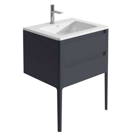 These freestanding vanity units are widely used to keep bathrooms free of clutter, such as toiletries and toothbrushes, and can even act as strong focal. Doyon 600mm Free-Standing Vanity Unit | Vanity units, Free ...