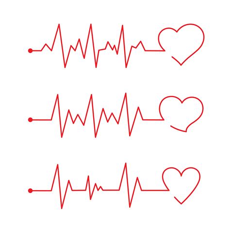 Heartbeat Line Love Heart Svg Ecg Ekg Cut File Nurse Svg By Ld Digital