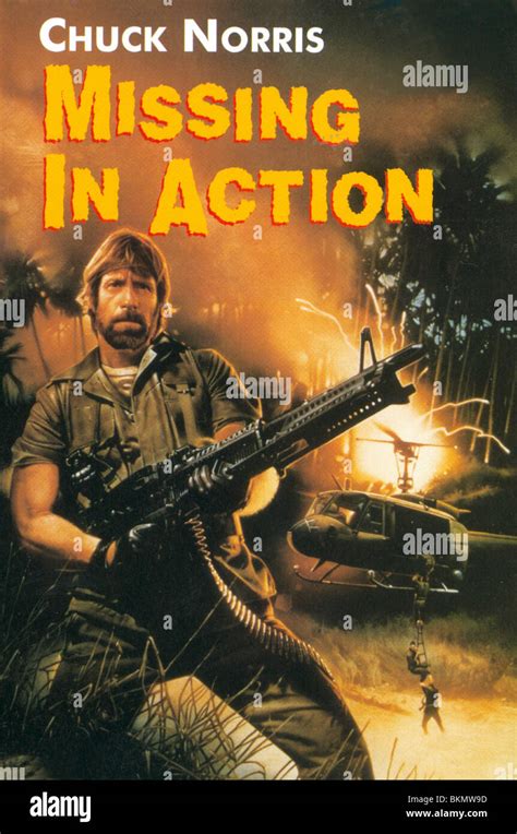 Missing In Action 1984 Poster Mian 001vs Stock Photo Alamy