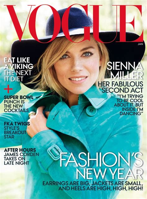 Sienna Miller Covers Vogueand Daughter Marlowe Models Too E