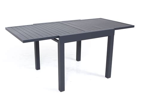 Table de jardin en aluminium  90/180 cm  OOGarden