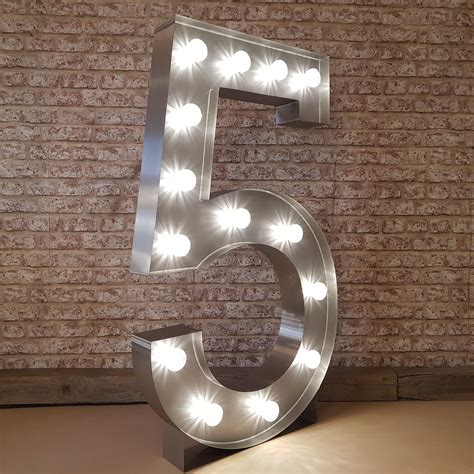4ft Marquee Letter Template