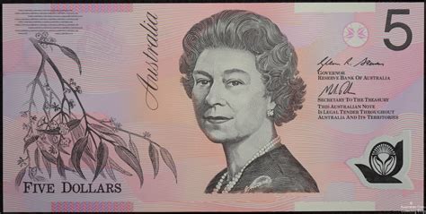 New Design 5 Note Released Today The Australian Coin Collecting Blog