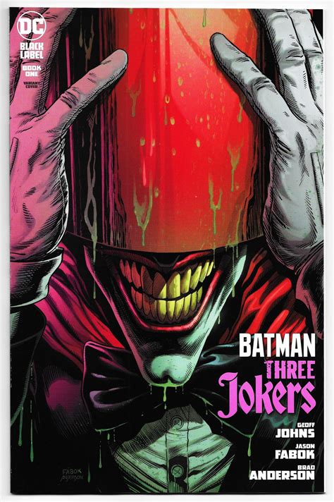 Batman Three Jokers Red Hood Premium Variant A Dc Nm Three