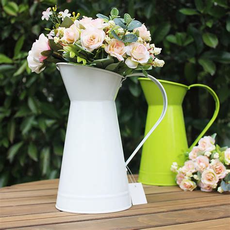 Flower Arranging Buckets Watering Cans Solid Color Watering Etsy
