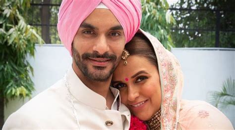 Neha Dhupia Ties The Knot With Angad Bedi Bollywood News The Indian Express