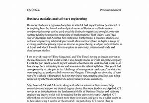 business personal statement examples