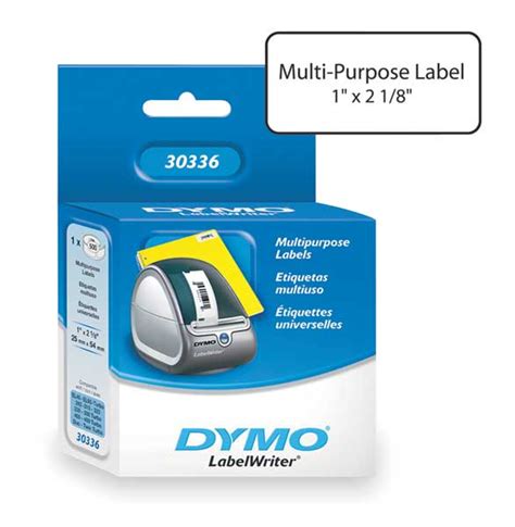 Dymo Printer Label 1 W 2 18 L 30336 Zoro
