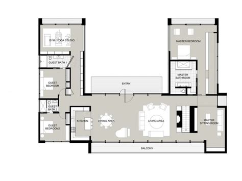 Https://tommynaija.com/home Design/u Shaped Homes Plans