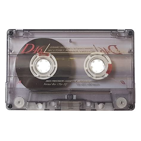 TDK D46 (1990-95) ferric blank audio cassette tapes - Retro Style Media