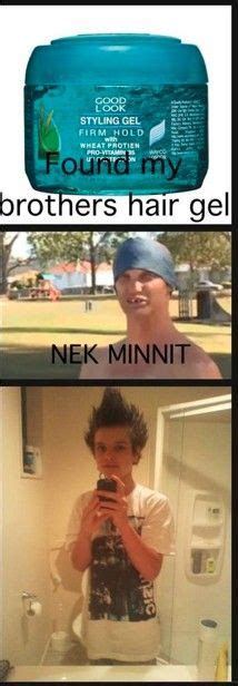 And once she stops time will his ability remain active ? Nek Minnit you shark boy. | Hair gel, Styling gel, Bad jokes