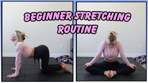 Beginner Stretching Routine Follow Along W Me Youtube